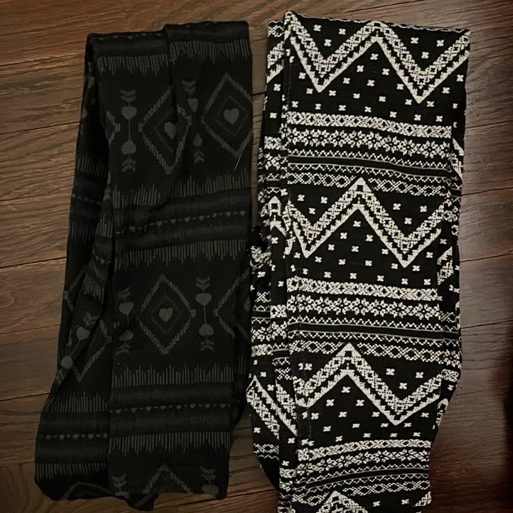 REALLY THICK WINTER LEGGINGS 2 PACK!!